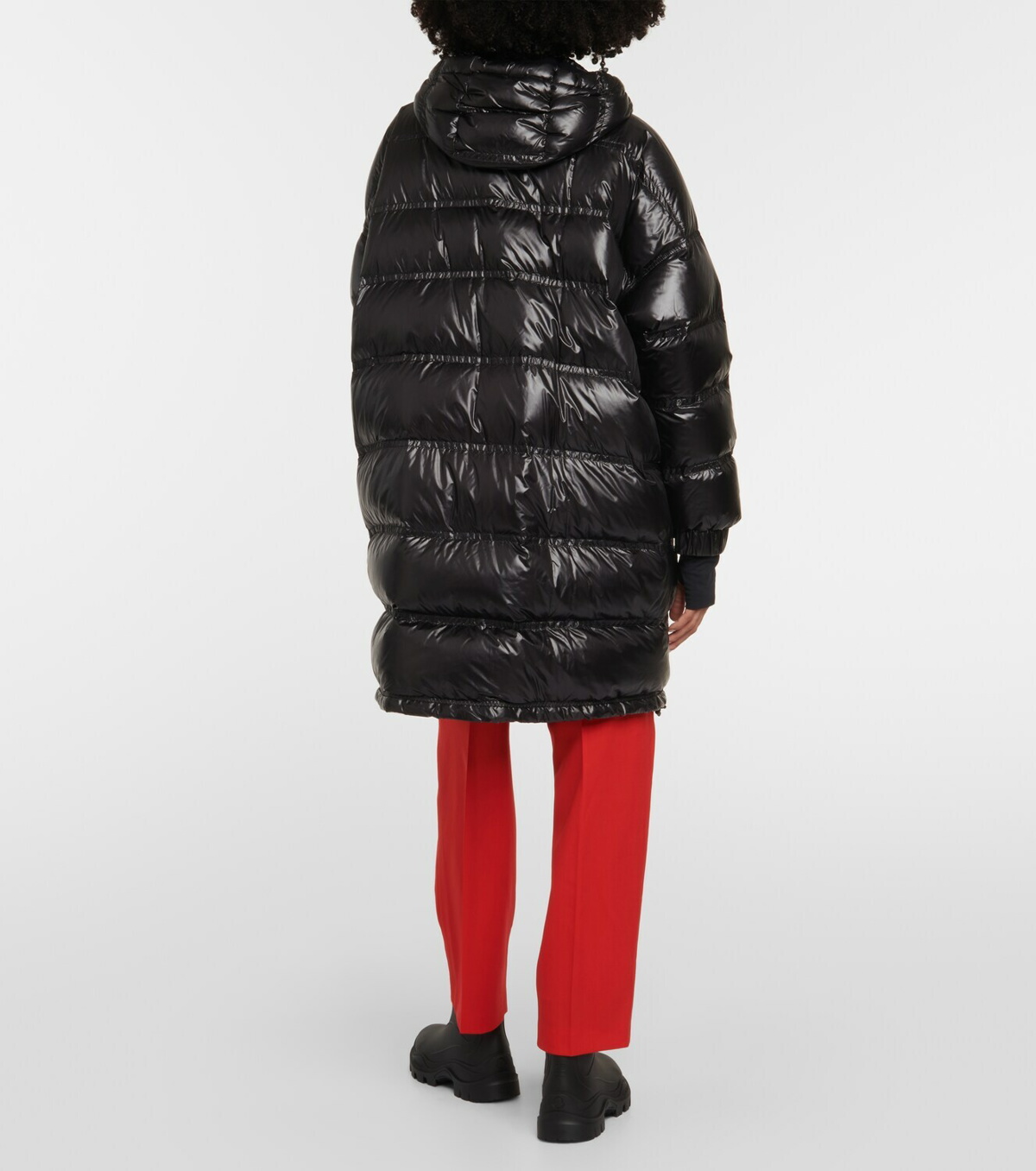 Plantrey faux fur-trimmed ski jacket in black - Moncler Grenoble