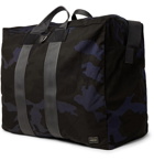 Porter-Yoshida & Co - Camouflage-Print Nylon and Cotton-Ripstop Tote Bag - Blue