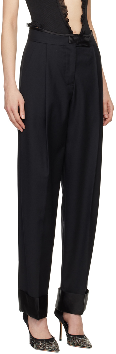 Trousers | Essential Tapered Peg Trouser With Tie Belt | Warehouse | Peg  trousers, Women essentials, Slim legs