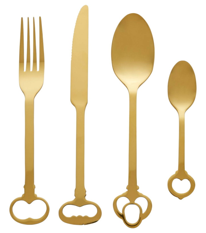 Photo: Seletti Keytlery 24-piece flatware set by Alessandro Zambelli