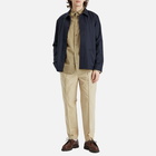A.P.C. Men's Pieter Textured Cotton Pin Tuck Pleat Trousers in Beige