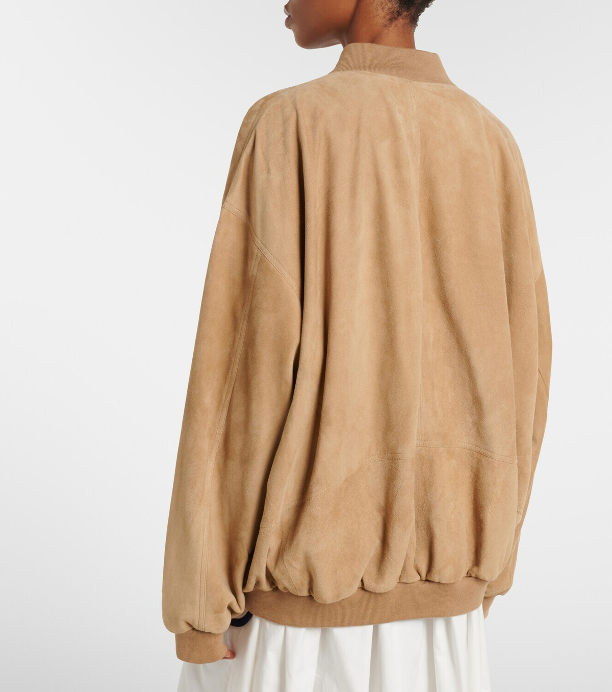 Prada Suede blouson jacket