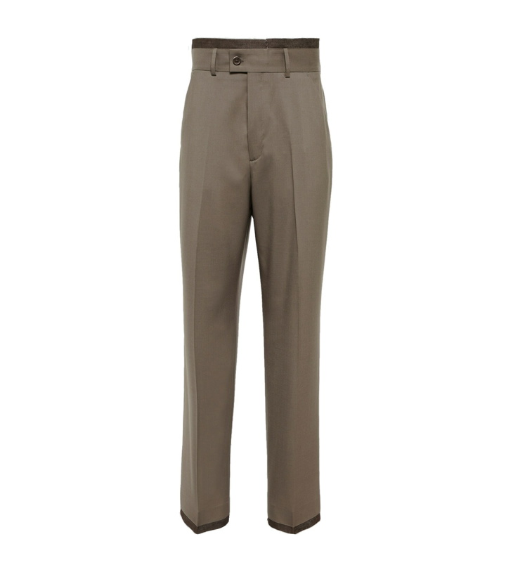Photo: Our Legacy - High-rise wool chinos