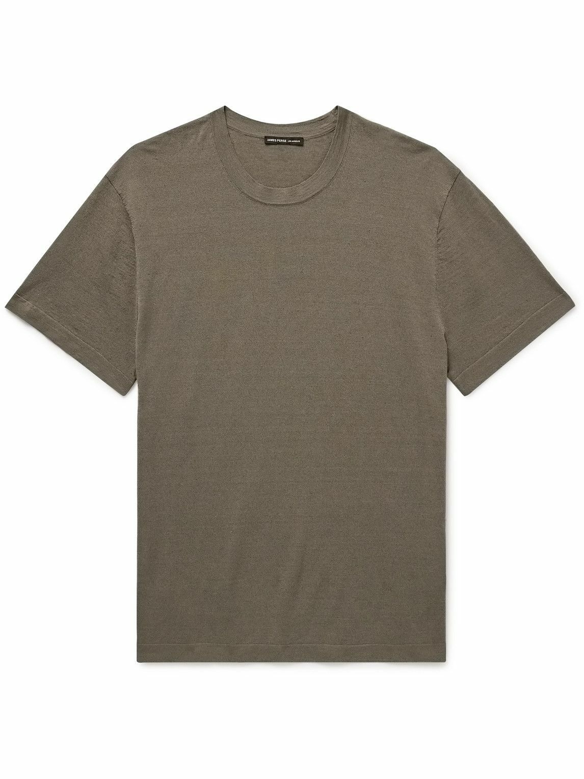James Perse - Linen-Blend T-Shirt - Neutrals James Perse
