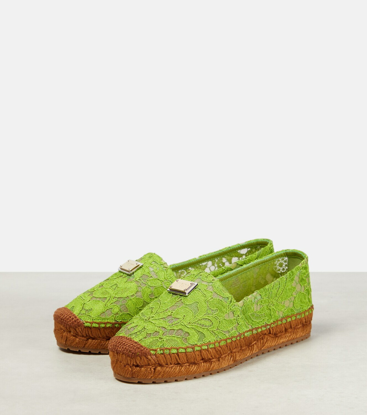 Dolce&Gabbana Lace espadrilles Dolce & Gabbana