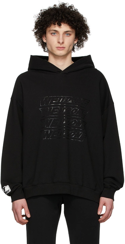 Photo: We11done Black French Terry Hoodie