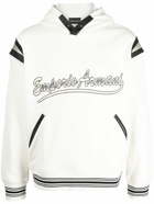 EMPORIO ARMANI - Logo Cotton Hoodie