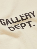 Gallery Dept. - Souvenir Logo-Print Cotton-Jersey T-Shirt - Neutrals