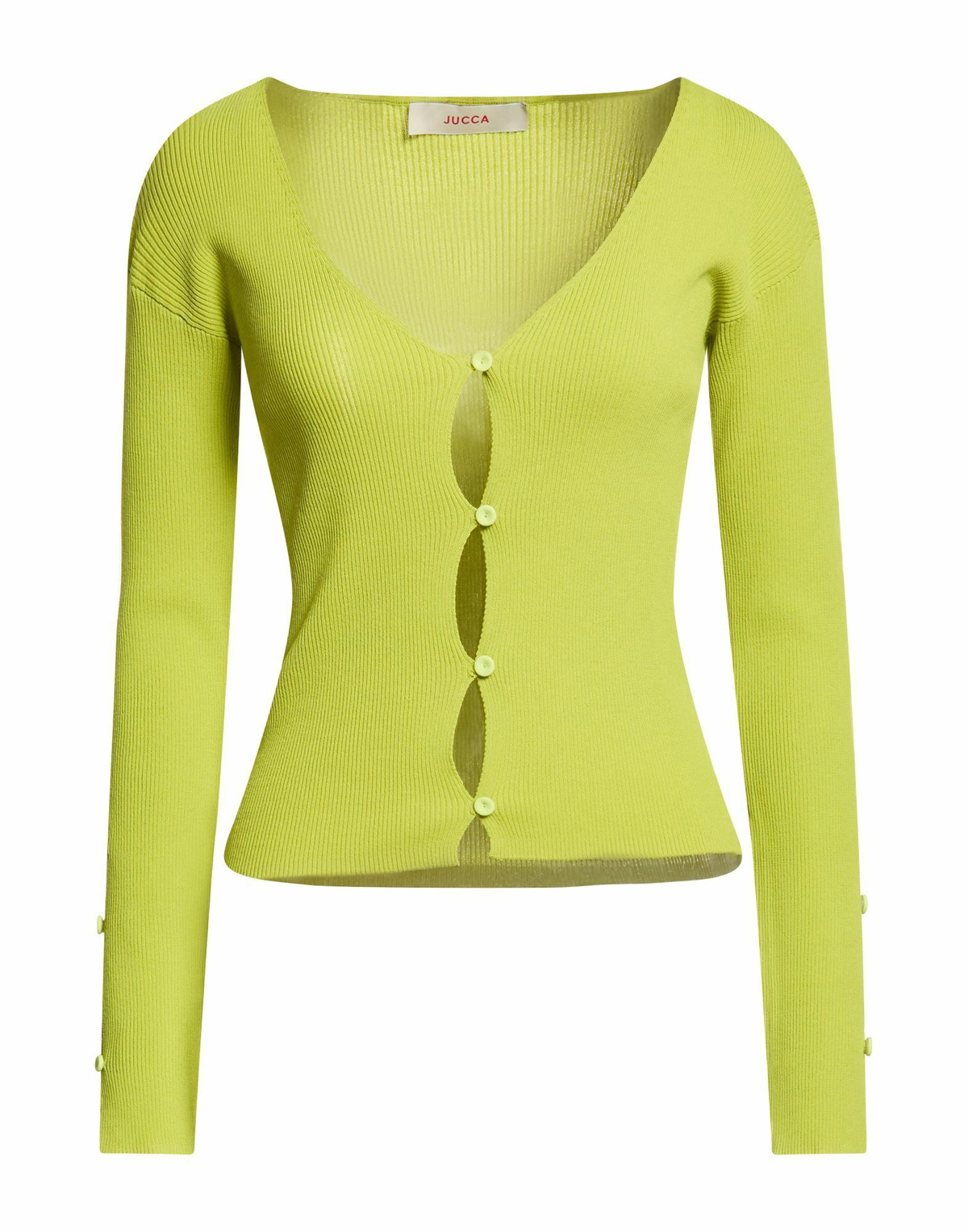 Jucca Womens Cardigan Lime in Green