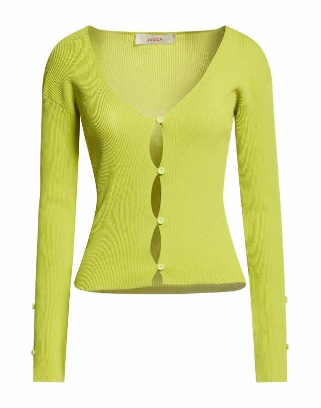 Photo: Jucca Womens Cardigan Lime in Green