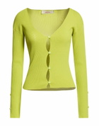 Jucca Womens Cardigan Lime in Green