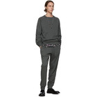 Dries Van Noten Grey Heard Sweatshirt