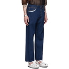 Maison Margiela Blue Decortique Jeans