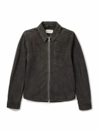 Officine Générale - Sid Suede Overshirt - Gray