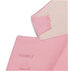 Alexander McQueen - Pink Slim-Fit Wool and Mohair-Blend Suit Jacket - Pink
