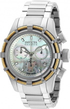 Invicta Bolt Chronograph Quartz White Dial Ladies Watch 90009