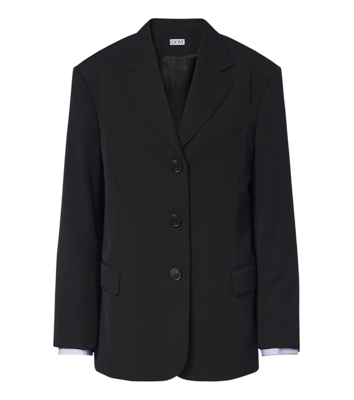 Photo: Loewe Double L wool blazer