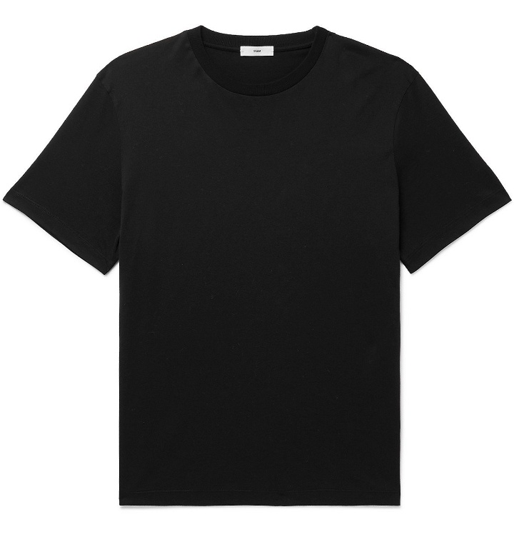 Photo: SSAM - Sea Island Cotton-Jersey T-Shirt - Black
