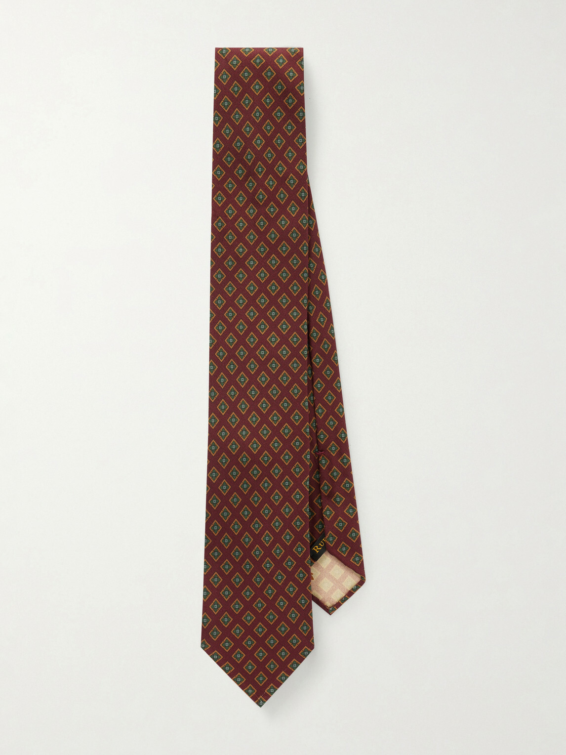 Rubinacci - 9cm Printed Silk-Twill Tie