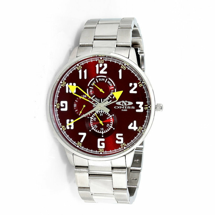 Photo: Oniss ON1818 Quartz Brown Dial Mens Watch ONJ1818-MBR