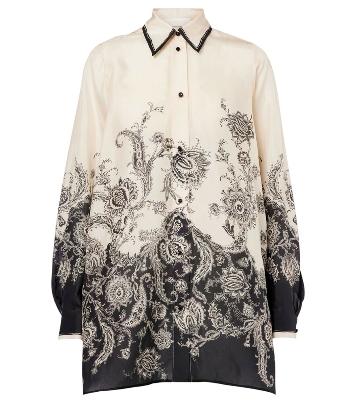 Photo: Zimmermann Rhiannon paisley silk shirt