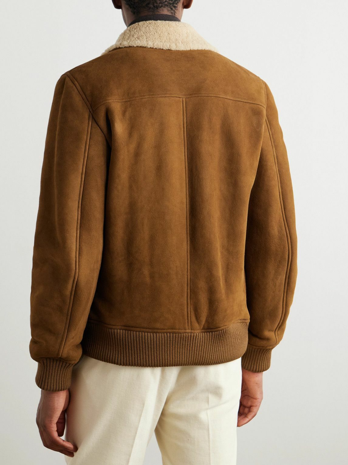 Incotex - Montedoro Shearling Jacket - Brown