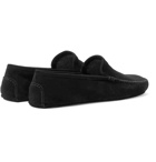 Thom Sweeney - Cashmere-Lined Suede Slippers - Black
