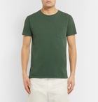 Velva Sheen - Slim-Fit Cotton-Jersey T-Shirt - Men - Green