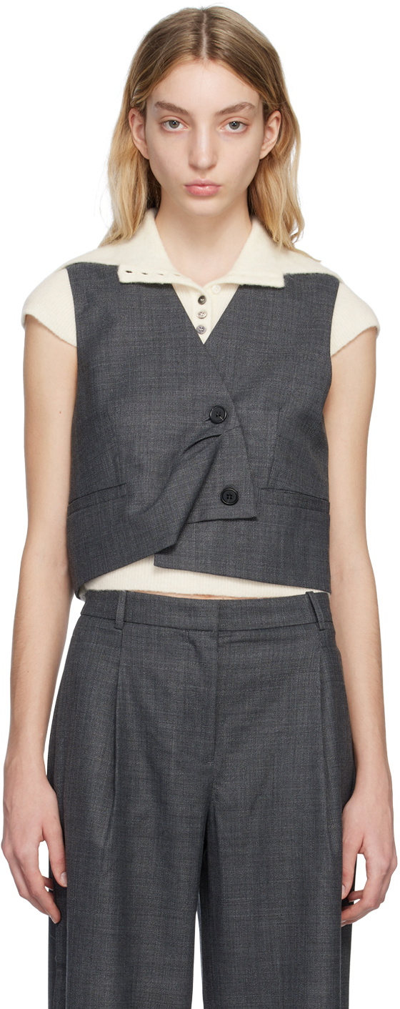 The Garment Gray Windsor Vest