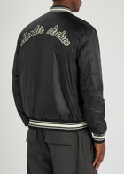 Moncler Bouchet Shell Bomber Jacket Black