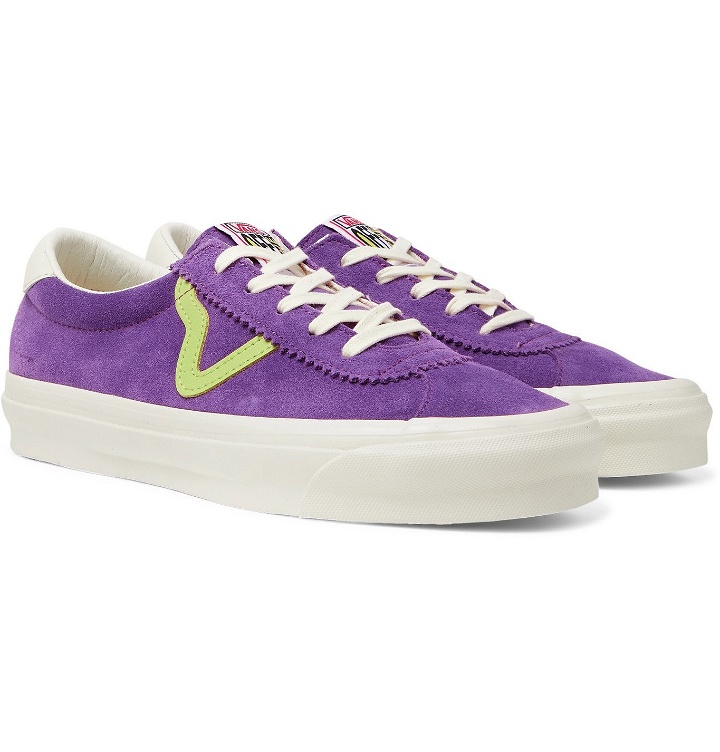 Photo: Vans - UA OG Epoch LX Leather-Trimmed Suede Sneakers - Purple
