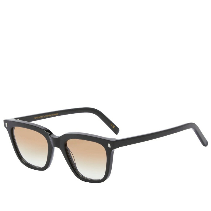 Photo: Monokel Men's Robotnik Sunglasses in Black/Brown Gradient 
