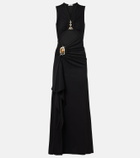 Christopher Esber Droplet Crystal cutout embellished maxi dress