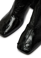 Courrèges Reedition 75 Vinyl Knee-high Boots Black