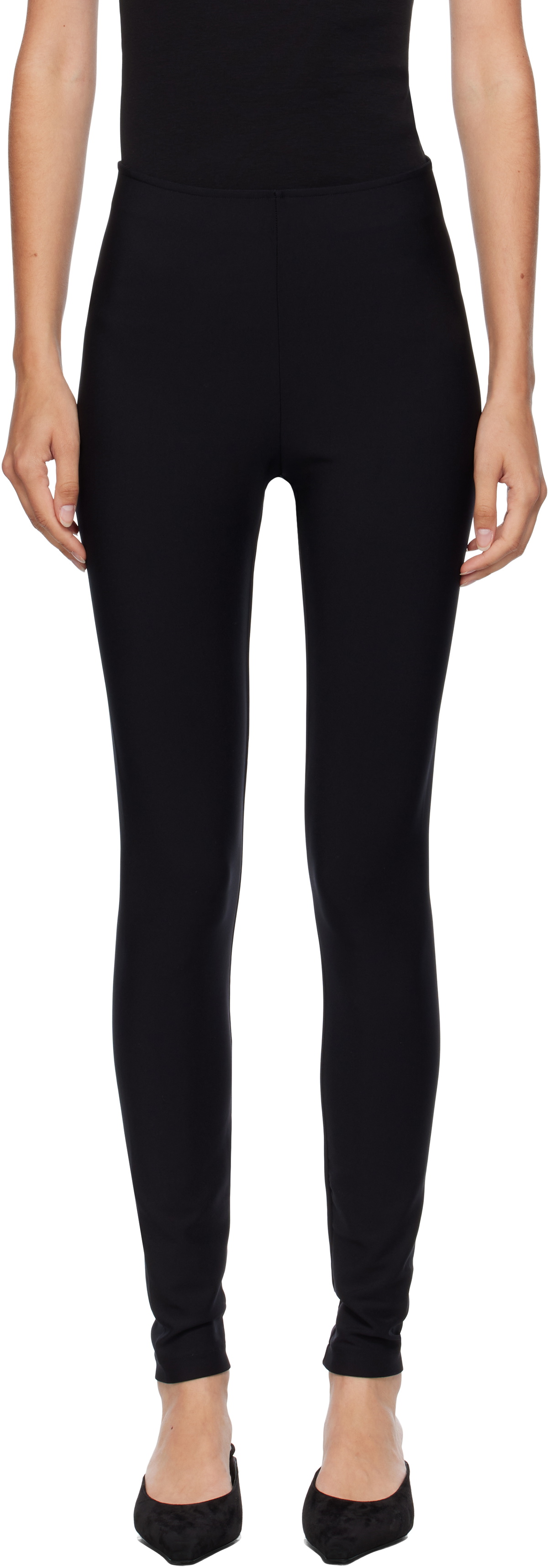 Wolford Black Scuba Leggings