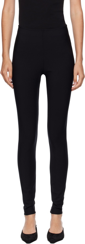 Photo: Wolford Black Scuba Leggings