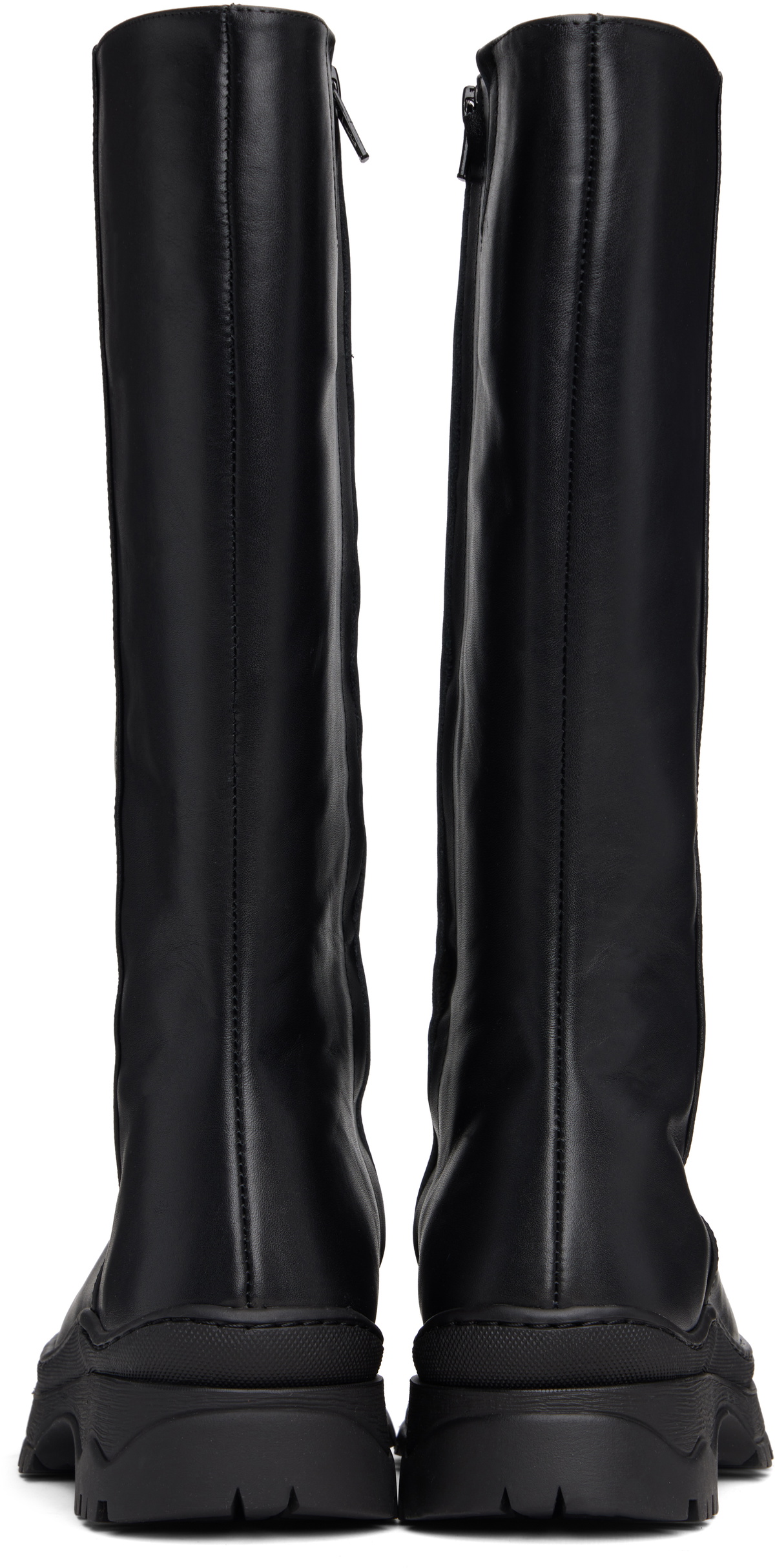 Nicole Saldaña Black Anna Tall Boots