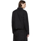 Y-3 Black Canvas Workwear Jacket