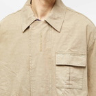 Acne Studios Men's Ostera Cotton Ripstop Jacket in Cold Beige