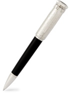 Dunhill - Logo-Detailed Resin and Palladium Ballpoint Pen