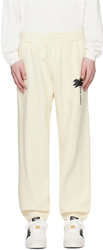 Photo: Palm Angels Off-White 'The Palm' Sweatpants