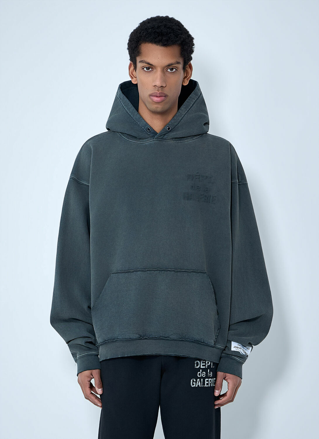 Gallery Dept. Oversized Cotton-Blend Hooded Sweatshirt