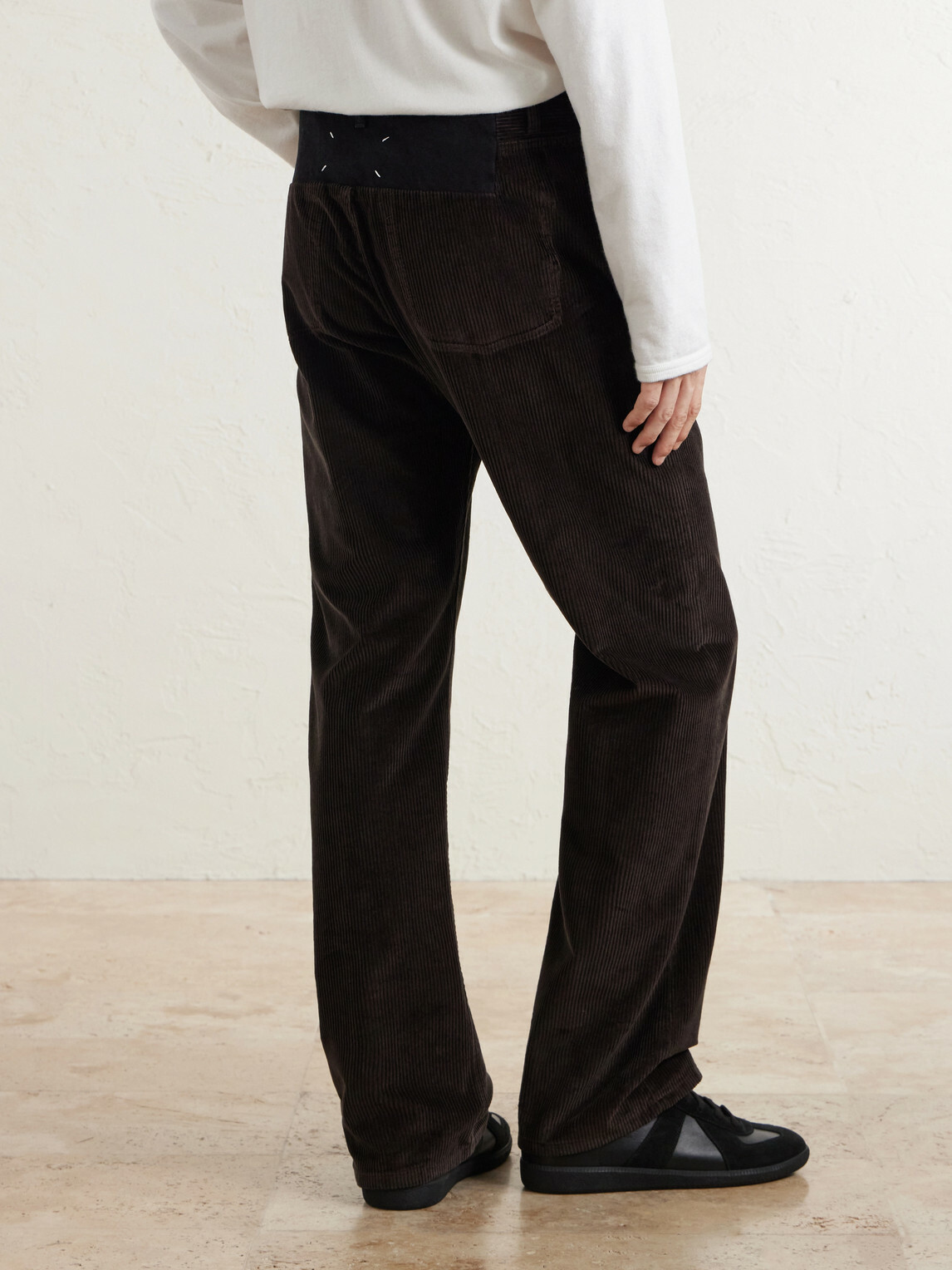 Maison Margiela - Straight-Leg Cotton-Corduroy Trousers - Brown