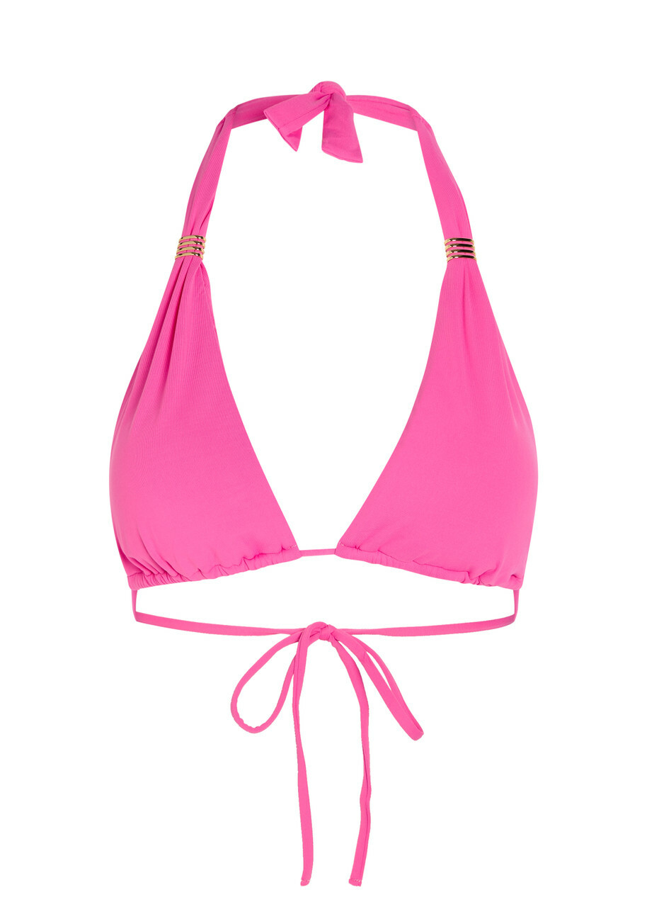 Melissa Odabash Grenada Triangle Bikini top Pink