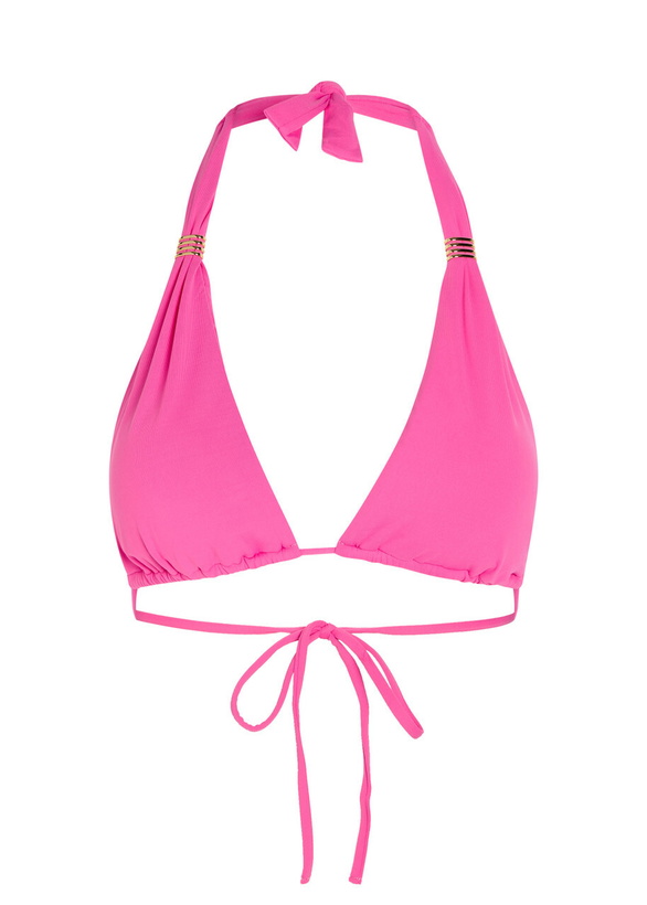 Photo: Melissa Odabash Grenada Triangle Bikini top Pink