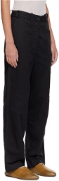 CASEY CASEY Black Bee Trousers
