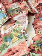 Go Barefoot - Convertible-Collar Printed Cotton-Blend Shirt - Multi