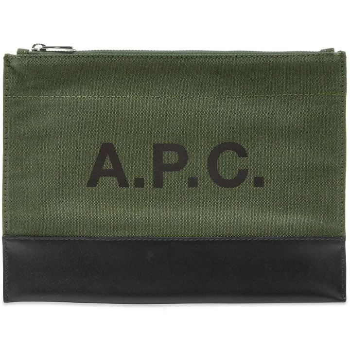 Photo: A.P.C. Axel Logo Pouch