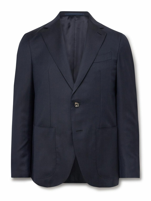 Photo: Caruso - Wool Suit Jacket - Blue