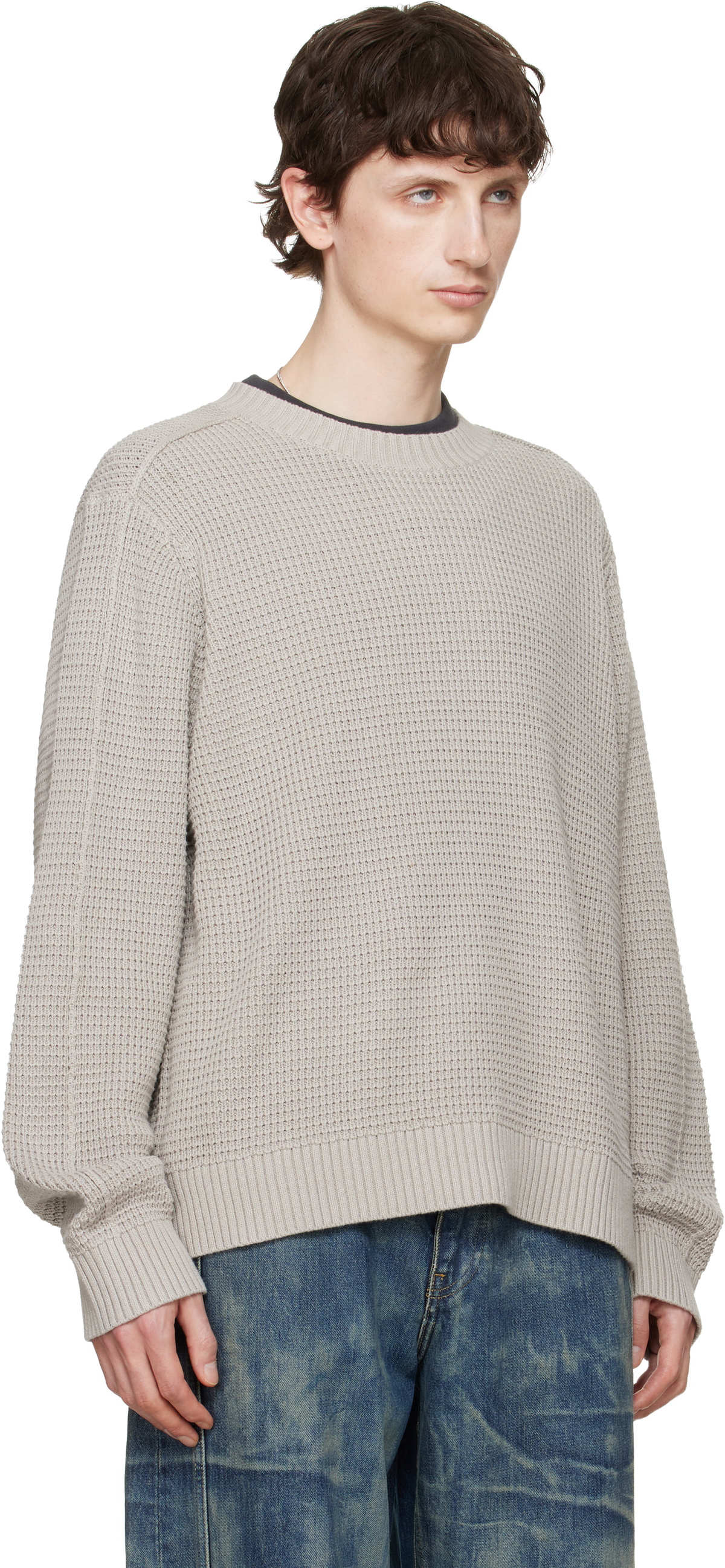 Won Hundred Gray Bently Knit Sweater